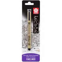 Sakura Blisterkarte Pigma Micron 01 0,25 mm Schwarz, 1 Stück