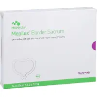 CC Pharma GmbH Mepilex Border Sacrum Schaumverb.16x20 Cm Steril 10 St