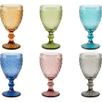 Excelsa set von 6 gläser Ginkgo glas 35 cl bunt