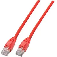 EFB Elektronik RJ45 Patchkabel U/UTP, Cat.6, LSZH, CCA, 5m, rot