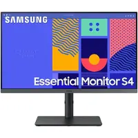 Samsung S43GC, 61 cm (24"), 1920 x 1080 Pixel, Full HD, LCD, 4 ms, Schwarz