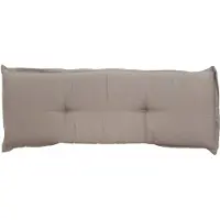 Madison Panama taupe, Auflage zu Bank 140 cm 50% Baumwolle / 45% Polyester