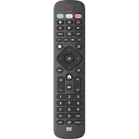One For All TV Replacement Remotes URC4913, TV, IR Wireless, Drucktasten, Schwarz