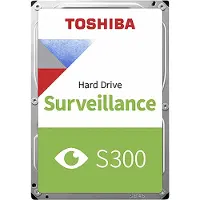 Toshiba S300 Surveillance, 2 TB, 5400 RPM, 128 MB, 3.5", Serial ATA III