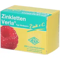 Verla Zinkletten Himbeere Lutschtabletten 200 St