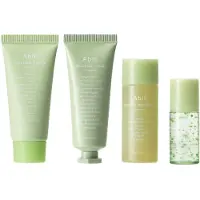 Abib – Heartleaf Calming Trial Kit (Schaum 30 ml + Toner 30 ml + Teca-Kapsel-Serum 15 ml + Creme 20 ml)