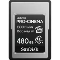 SanDisk Pro-cinema 480gb Sd-karte