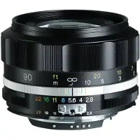 Voigtländer APO-Skopar 2,8/90 mm SLII-S, Schwarz, für Nikon AI-S