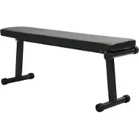 vidaXL Gewichtsbank Schwarz 108 x 27 x 41 cm Pulverbeschichteter Stahl