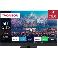 Thomson 50QG6C14, 127 cm (50"), 3840 x 2160 Pixel, QLED, Smart-TV, WLAN, Schwarz