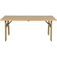 Zuiver Avanue Gartentisch/ Picknicktisch Faltbar 180x79 cm Holz Natural