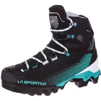 La Sportiva Aequilibrium ST Woman GTX, Mountaineering, Woman, Shoes, High Cut, K00B15 Black/Aqua, 41.5 -