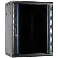 Dsit 15 HE Serverschrank, Wandgehäuse mit Glastür (BxTxH) 600 x 600 x 770mm