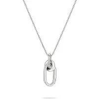 Liebeskind berlin Halskette - Edelstahl Modern Knot - Gr. unisize - in Silber - für Damen