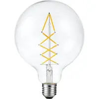SPL SCHI LX024116609 - LED-Lampe E27, 6,5 W, 500 lm, 2200 K, Filament, dimmbar