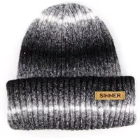 Sinner Mütze Minca Beanie (Sustainable) Unisex Melange Black/White