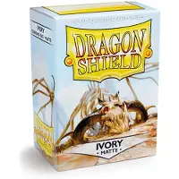 Dragon Shield Standard Sleeves - Matte Ivory (100 Vnt)