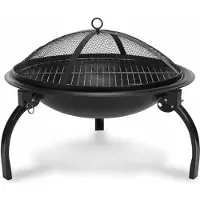 Fieldmann Ø 54,5 cm Feuerstelle - Ideal für die Außenheizung