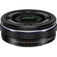 OM SYSTEM M.Zuiko Digital ED 14-42mm F/3.5-5.6 EZ Pancake schwarz