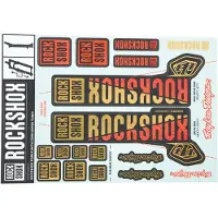 RockShox Troy Lee Designs Aufkleberset
