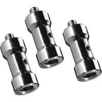 Walimex Set 3x Spigot Gewinde Adapter 3/8" auf 1/4" Fotografie Kamera Zubehör