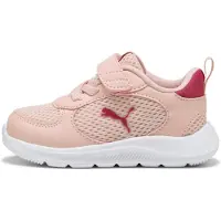 Puma Kinder-Mädchen-Sneaker-Slipper-Klettschuh Fun Racer 2 AC+ Inf Rosa-Weiß, Farbe:rot, EU Größe:22