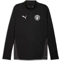 Puma MCFC Training 1/4 Zip Top - schwarz, Größe:M