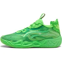 Puma Basketballschuhe LaMelo Ball MB.04 Low Team Bank "Green Glare" für Herren