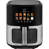 Noveen AF770 X-LINE Fettfreie Fritteuse Schwarz Silber