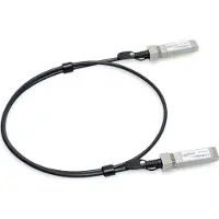Lancom Systems SFP-DAC25-1m (Bulk 8), 1 m, SFP28, SFP28, Männlich/Männlich, Schwarz, Stahl, 25 Gbit/s