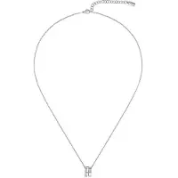 BOSS Fashion steel necklace with crystals Lyssa 1580348