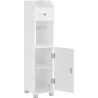 Vasagle Schrank mit Toilettenpapierhalter BBC846P31