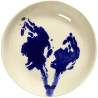 Serax Untertasse S Feast White Artichoke Blue 11,5 cm