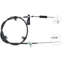 A.B.S. Seilzug, Feststellbremse k17572 für HYUNDAI