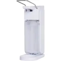 JM Metzger Armhebelspender Universal HS1500T , für 500 und 1000 ml - Flaschen, mit Tropfschale