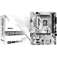 Asrock B760M-HDV/M.2, Intel, LGA 1700, Intel Core i3 12th Gen, Intel Core i3 13th Gen, Intel Core i5 12th Gen, Intel Core i5 13th Gen,..., DDR5-SDRAM, 96 GB, DIMM