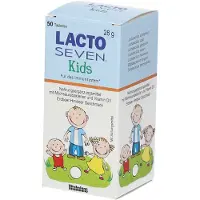 Blanco Pharma GmbH Lacto Seven Kids Kautabletten mit Erdbeer-Himbeer-Geschmack 50 St