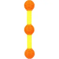 Flamingo Hundespielzeug Lipa Stock mit Bällen - Größe L: Ø 6,5 x L 33,5 cm