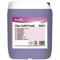 Multi T?jvask Skyllemiddel Clax Soft Fresh 50A1 med Farve/Parfume 5 ltr Bl?,5 ltr/dnk