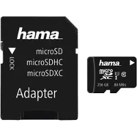 Hama 00213117, 256 GB, MicroSDXC, Klasse 10, UHS-I, 80 MB/s, Class 1 (U1)