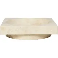 Ferm Living - Hew Low Centrepiece Gericht Travertine