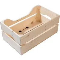 Racktime Holzbox Woodpacker 49x24,1x29,5cm, natur, 25ltr