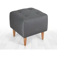 Hannah Home , Tomp- FLF1225, Grau, Klassische Sitzsäcke, 50% Baumwolle / 50% Samt