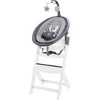 Babygo Kinderhochstuhl Newborn Family grey/white