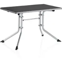 Kettler Boulevard Kettalux Klapptisch 115x70 cm silber/anthrazit, Aluminium/Kettalux