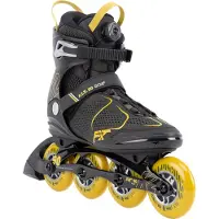 K2 F.I.T. 90 BOA Inline Skates Herren grau - mustard Größe EU: 36.5