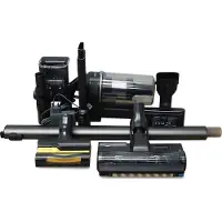 Samsung VS20C85G2TN/WD, Jet 85 PetPRO, 2-in-1-Stabstaubsauger, Beutellos, Chrom, Schwarz, Rechteckig, Trocken, Multizyklonisch