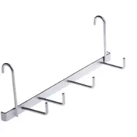 Floorstar GmbH Edelstahl-Hakenleiste PATENT HKL 1 ES , 1 Stück