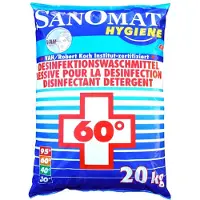 Rösch Desinfektionswaschmittel Sanomat Hygiene, Pulver, Vollwaschmittel, VAH/RKI gelistet, Sack, 20 kg