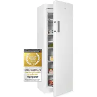 Exquisit Gefrierschrank GS271-NF-H-010D weiss | Nutzinhalt: 194 L | Alarm | NoFrost | 4* Gefrieren